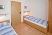 Eines der Schlafzimmer für zwei Personen